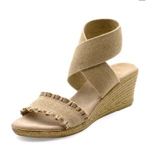 CHARLESTON SHOE CO. Carolina Linen Ruffle